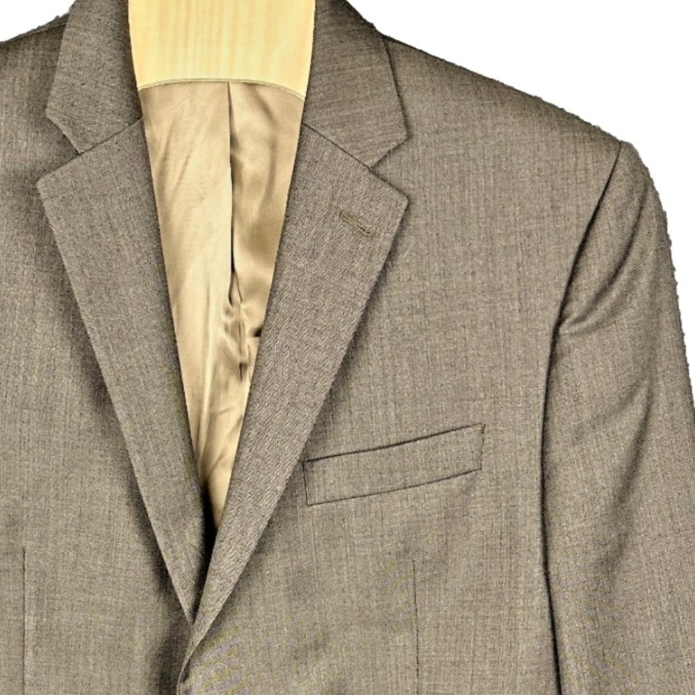 Lauren Ralph Lauren Sport Coat Mens 40R Brown 100 Wool Two Button Blazer